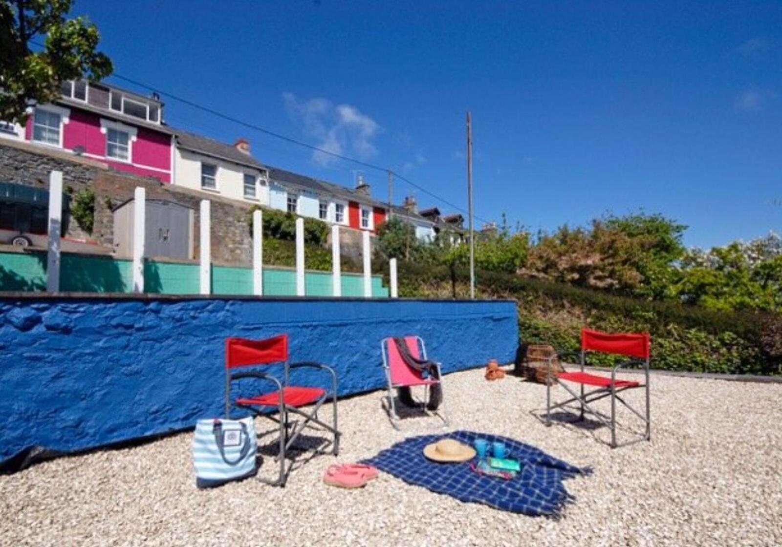 Bronwydd, Large Holiday Home In Seaside Town Of New Quay 新码头 外观 照片